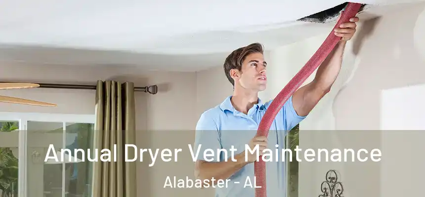 Annual Dryer Vent Maintenance Alabaster - AL